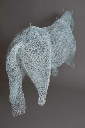 Chicken wire horse